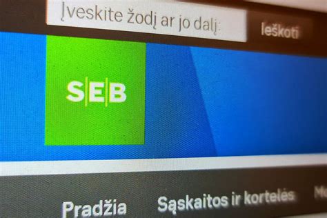 seb bankas internetas.